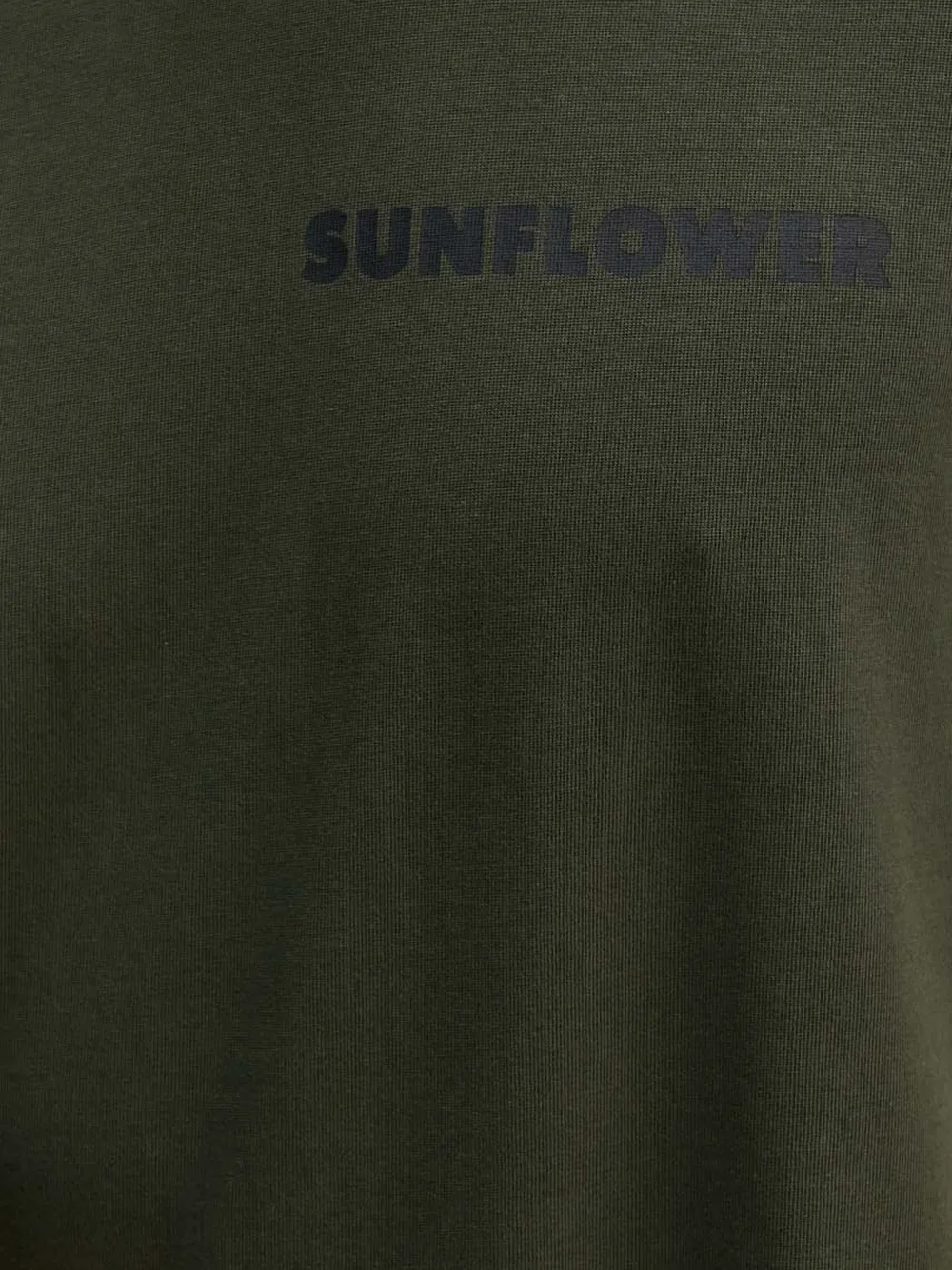 Sunflower T-shirt met logoprint Groen