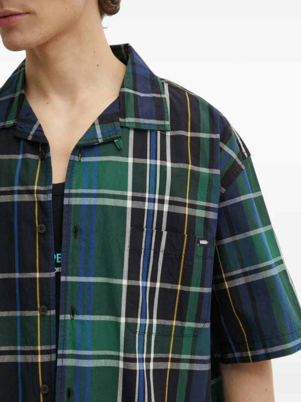 Vans Grisham shirt Zwart