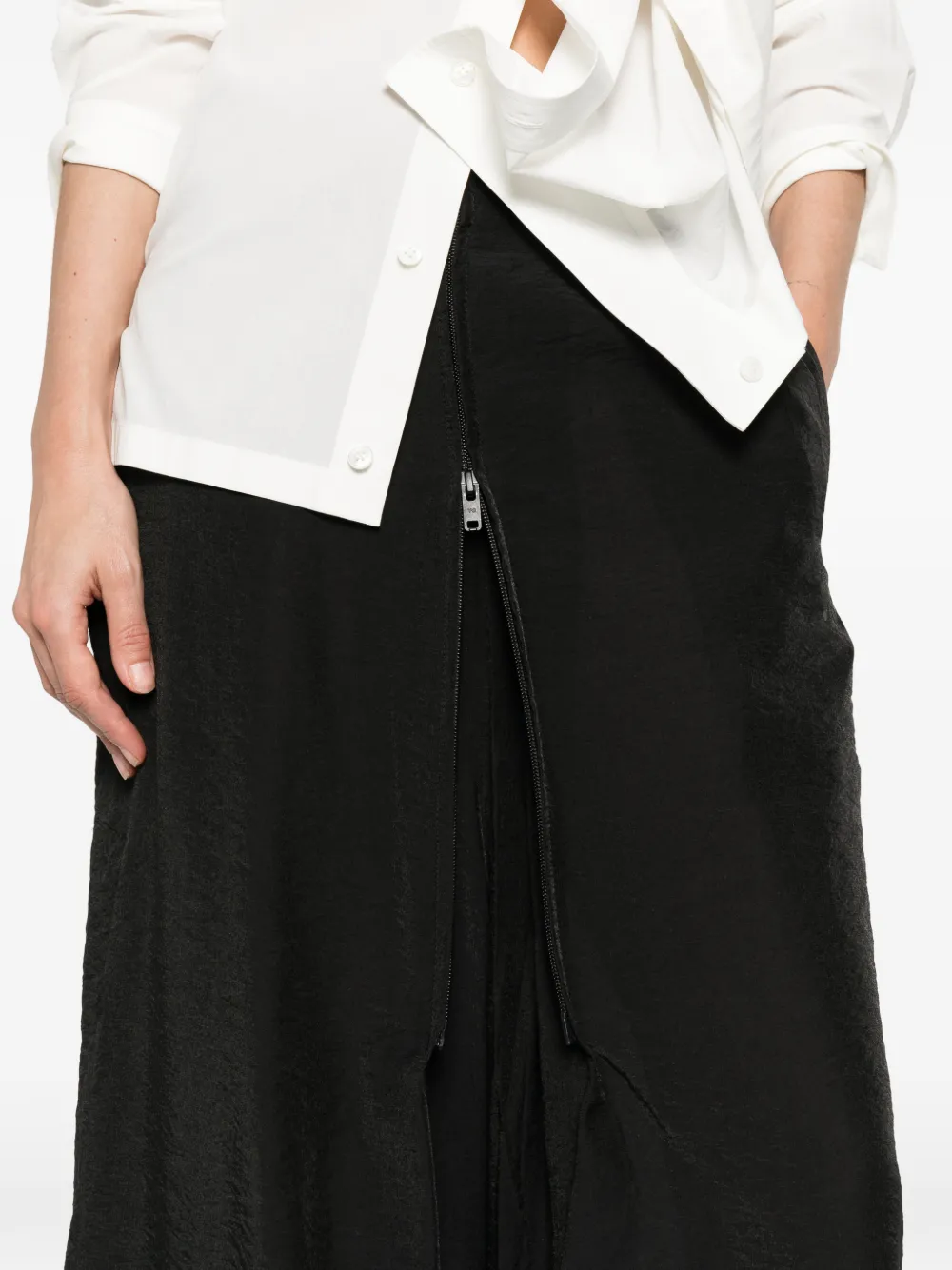 Y-3 Trainingsbroek met rits Zwart
