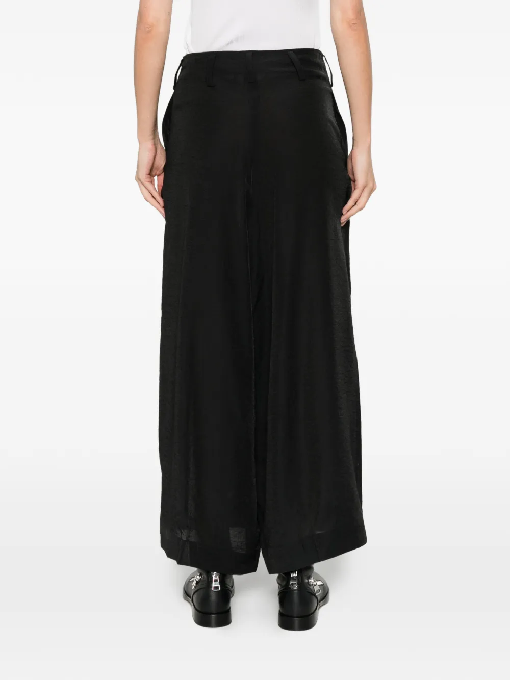 Y-3 Trainingsbroek met rits Zwart