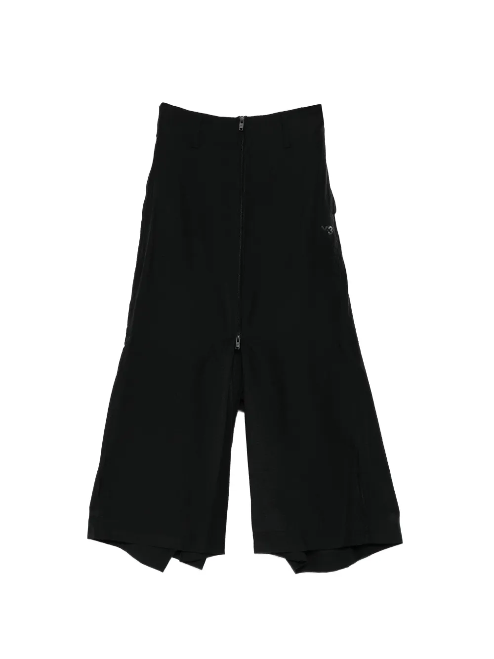 Y-3 zip-fastening palazzo pants - Nero