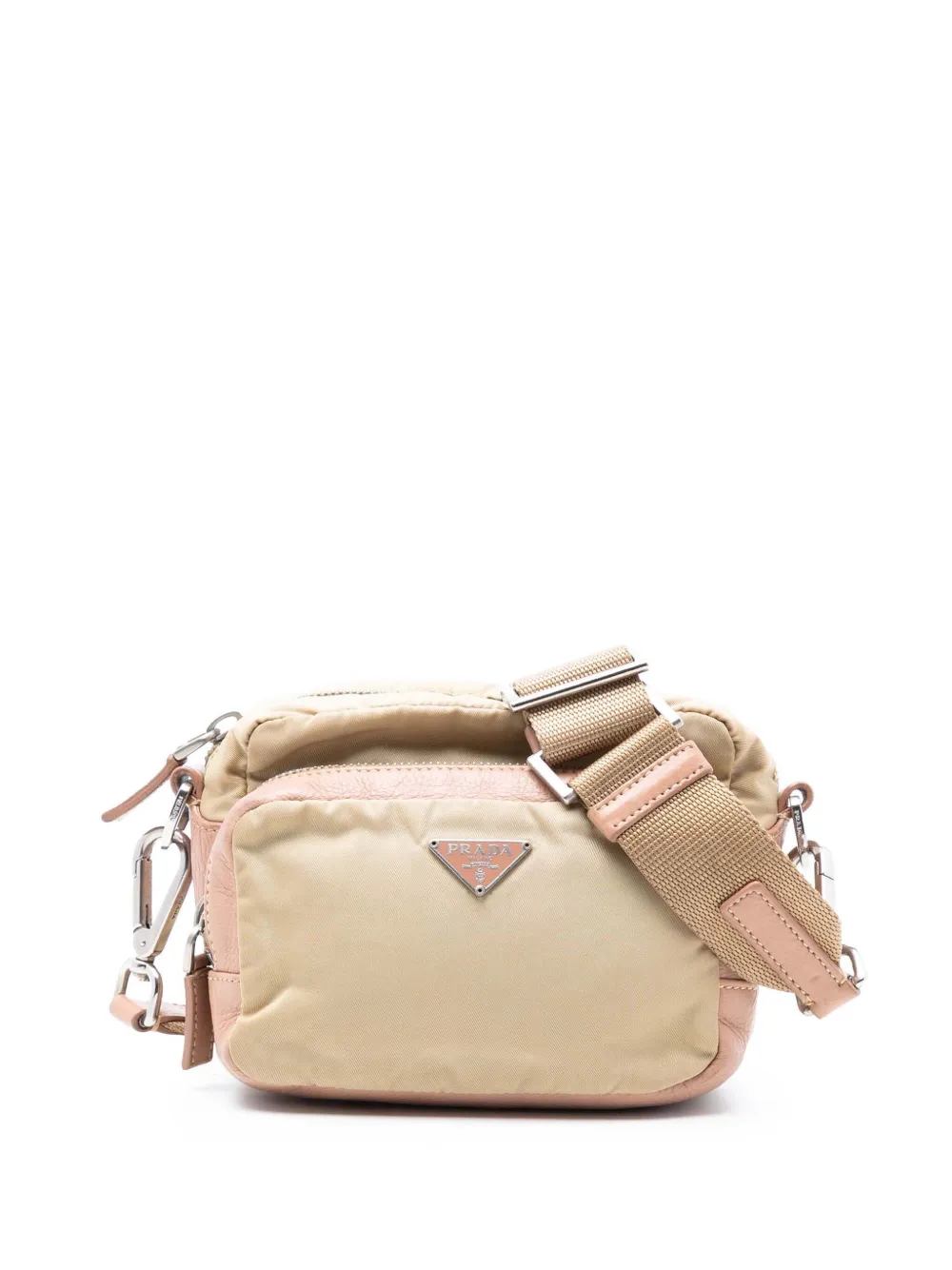 Prada Pre-Owned 2000-2013 Tessuto shoulder bag - Marrone