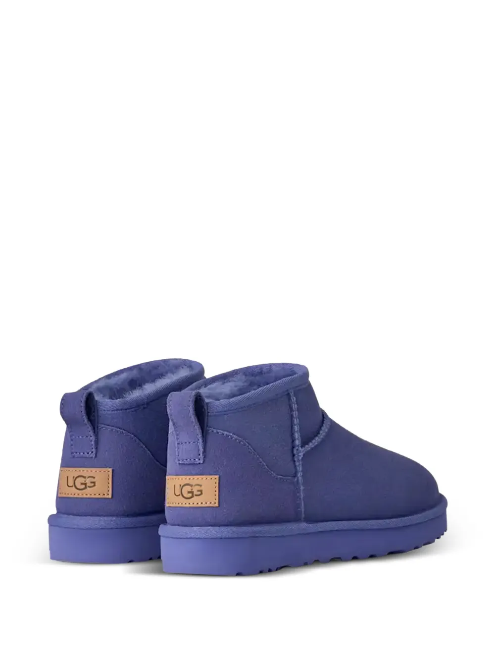 UGG Classic Ultra Mini laarzen met treklip Blauw
