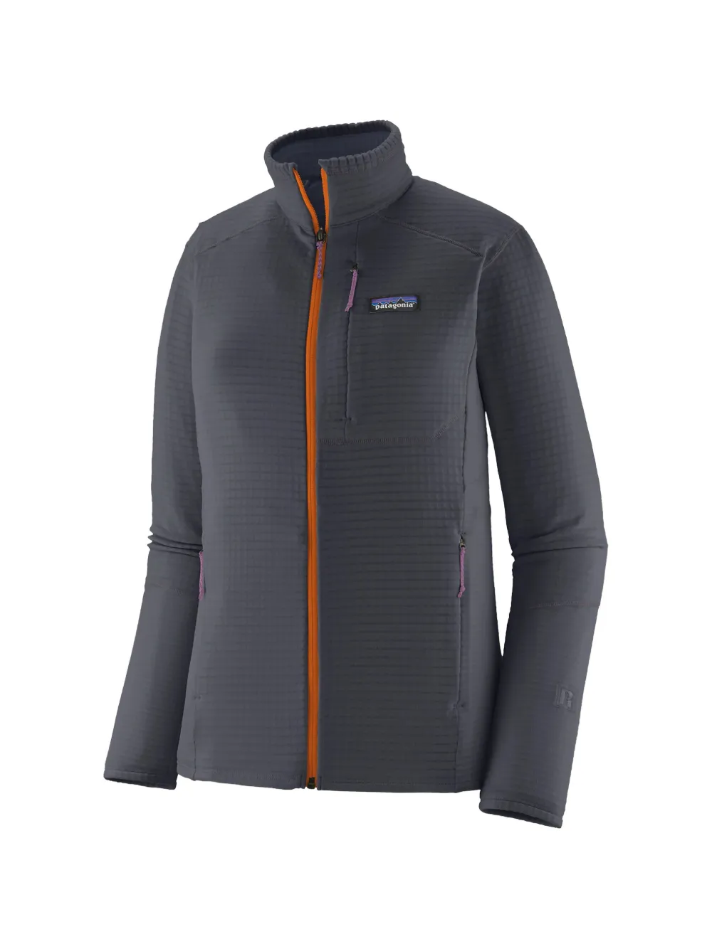 Patagonia R1 waffle-knit zip-up jacket - Grau