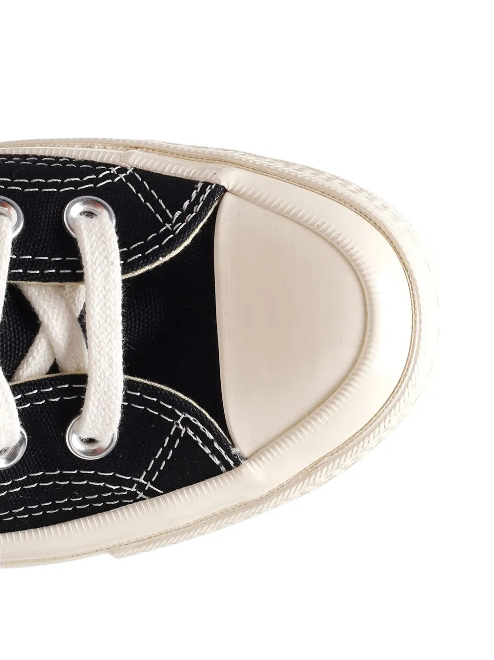 Comme Des Garçons Play x Converse Chuck 70 heart-logo sneakers Zwart