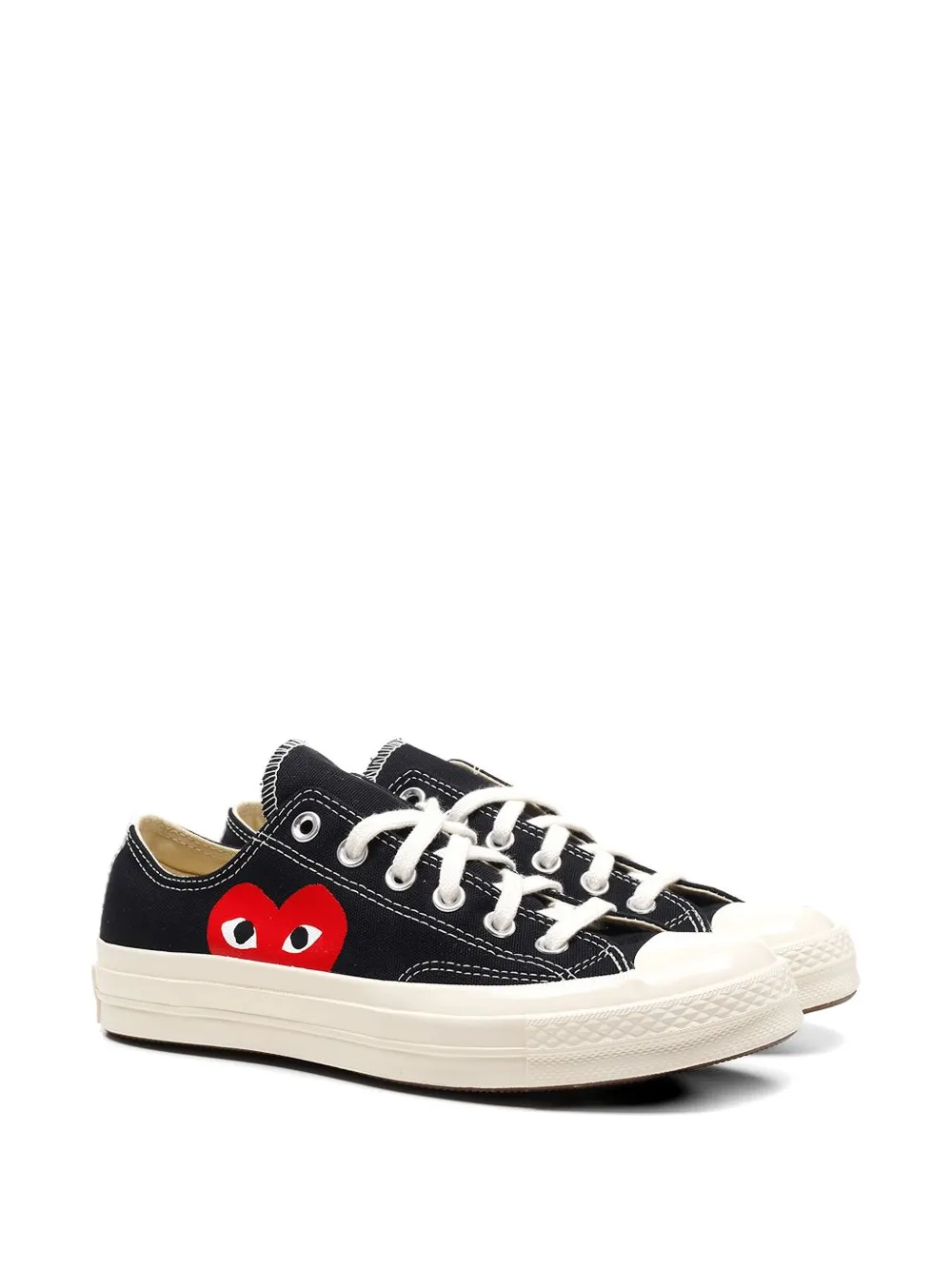 Comme Des Garçons Play x Converse Chuck 70 heart-logo sneakers Zwart