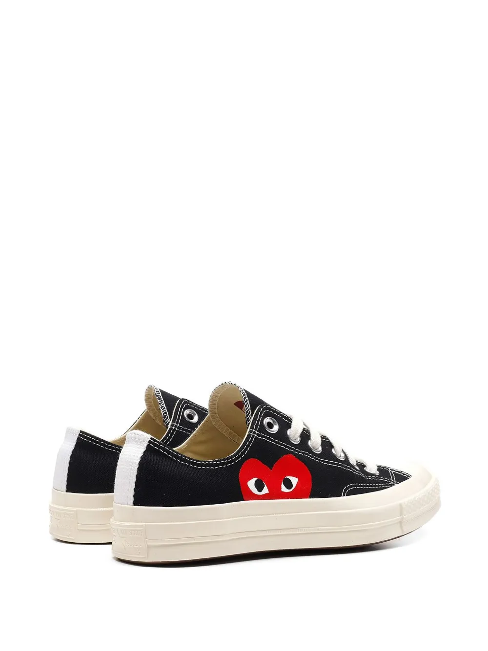 Comme Des Garçons Play x Converse Chuck 70 heart-logo sneakers Zwart