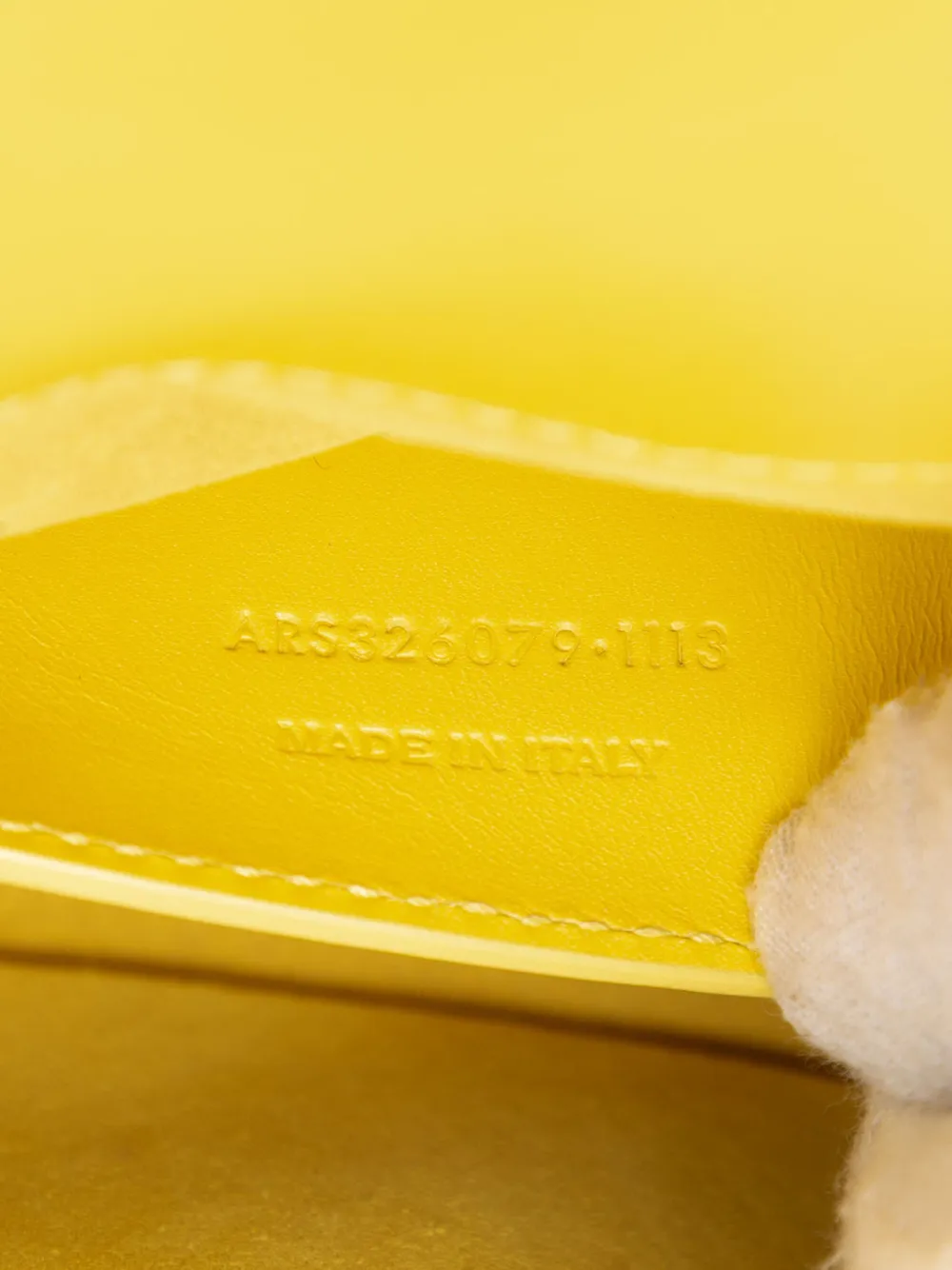 2013 Leather Monogram Cassandre Clutch Bag