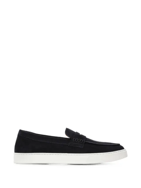 Doucal's suede penny-strap sneakers