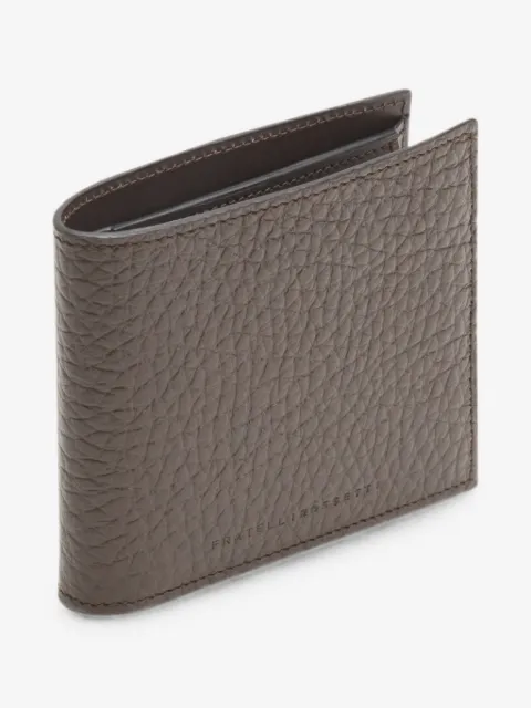 Fratelli Rossetti grained-leather wallet