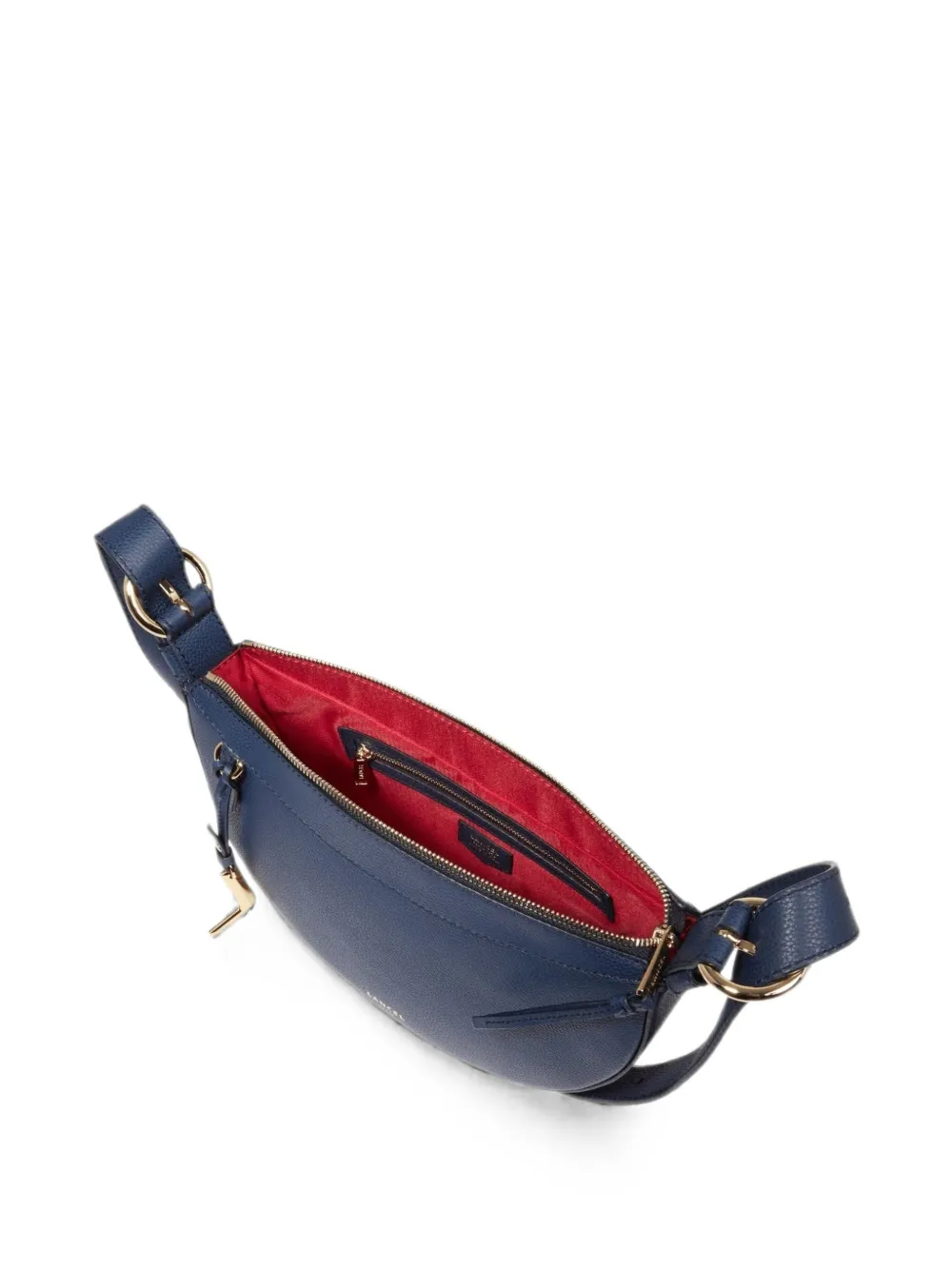 Lancel Half-moon schoudertas met ritssluiting Blauw