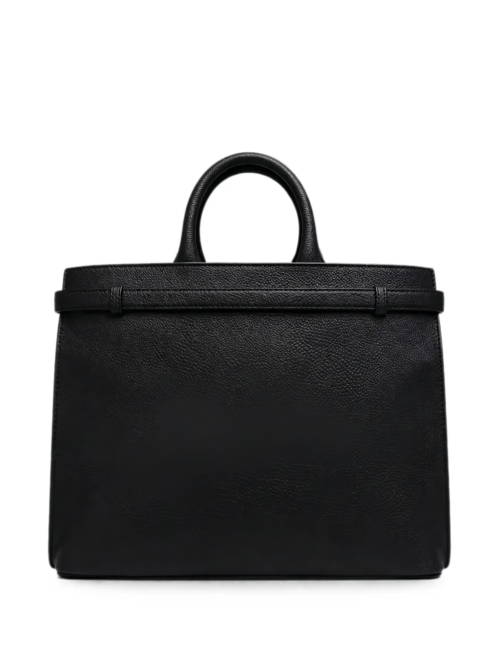 Lancel Faubourg shopper van bewerkt leer met logobedel Zwart