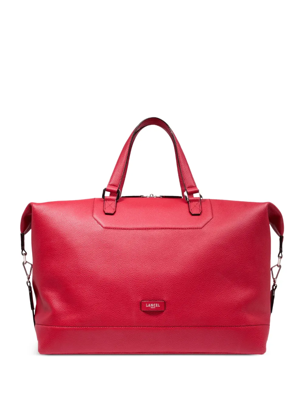 Lancel Valigia goffrata - Rosso