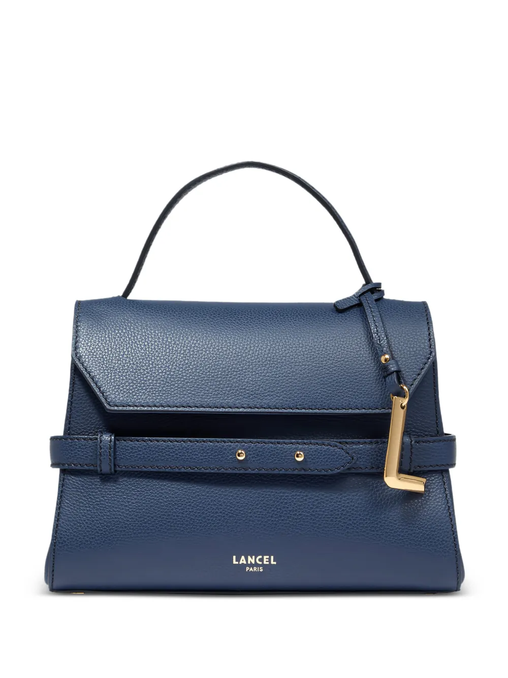 Lancel Faubourg top-handle leather bag - Blue