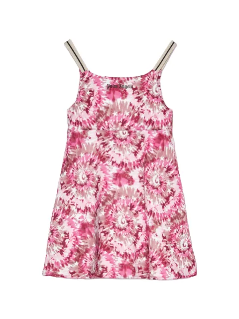 Palm Angels Kids star tie-dye dress