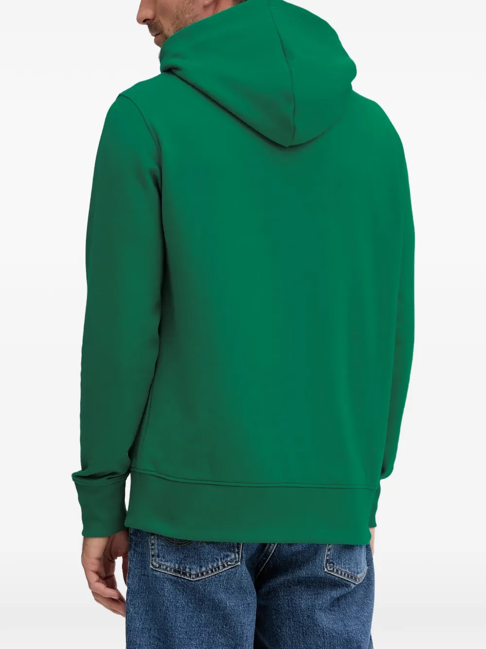 Gant Hoodie met logoprint Groen