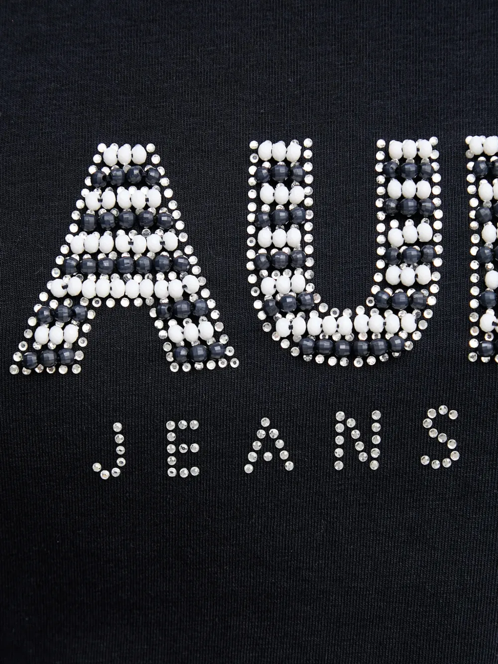 Gaudi T-shirt met kralen Blauw