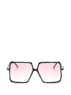 Dita Eyewear スクエアフレーム サングラス | ブラック | FARFETCH JP