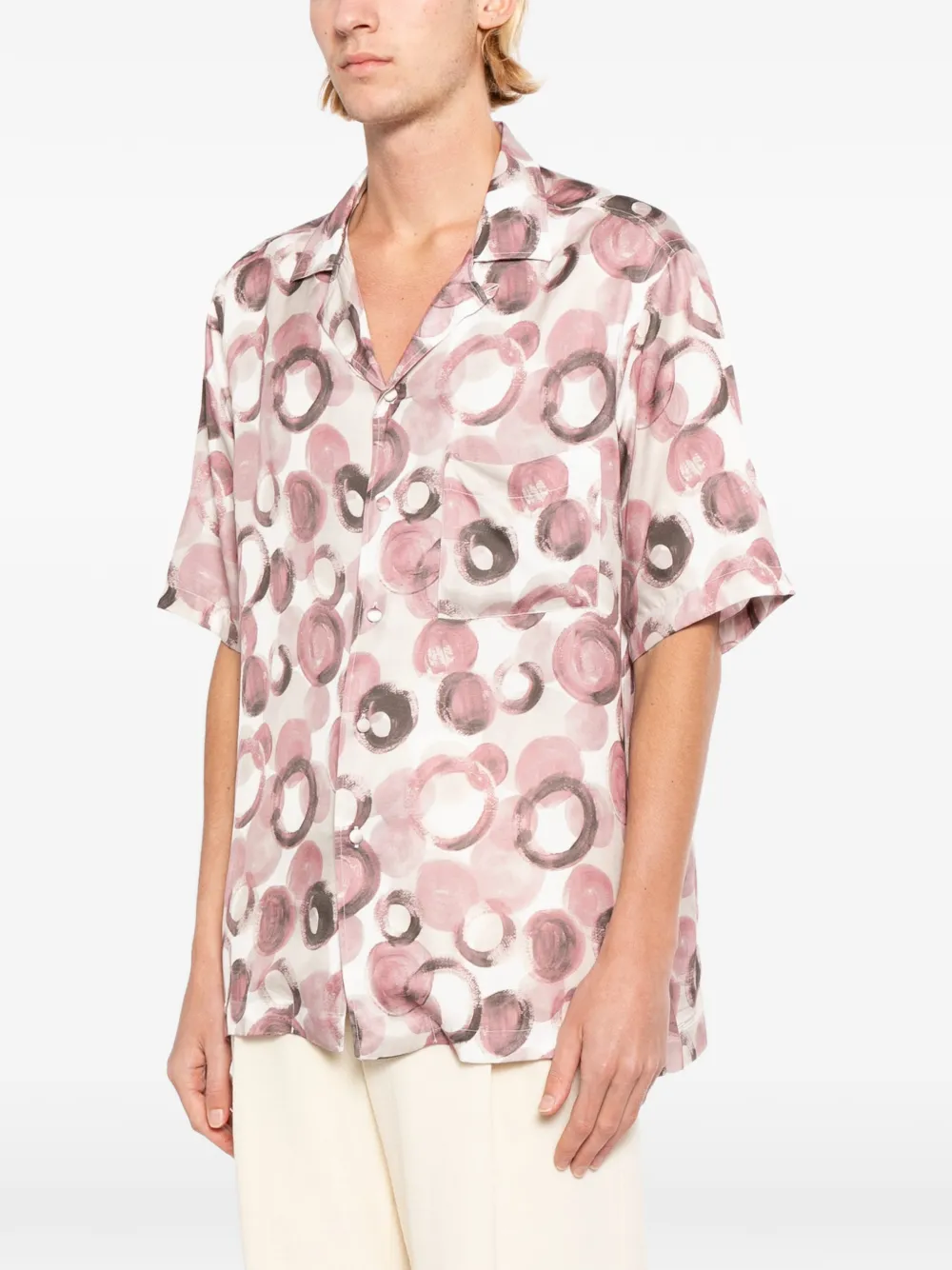 Tagliatore Camicia overhemd Wit