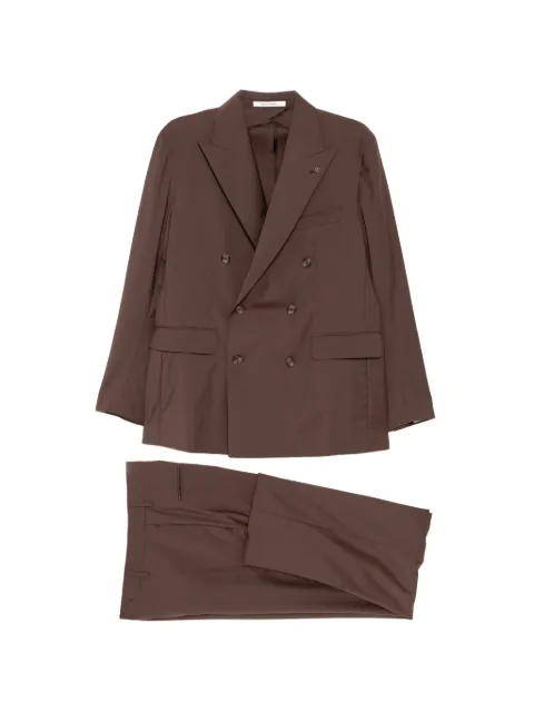 Tagliatore wool double-breasted suit