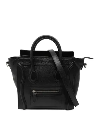Celine Pre-Owned 2010-2026 マイクロ タブル スティッチング ラゲージ