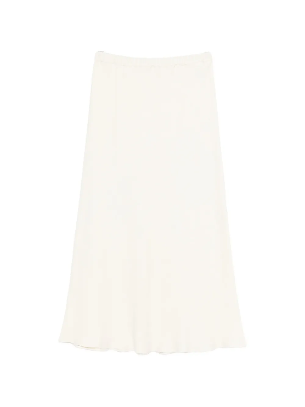 Antonelli Ilda elastic-waistband midi skirt - Toni neutri