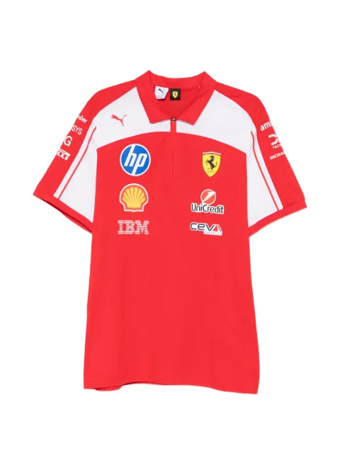 PUMA x Scuderia Ferrari short-sleeved polo shirt