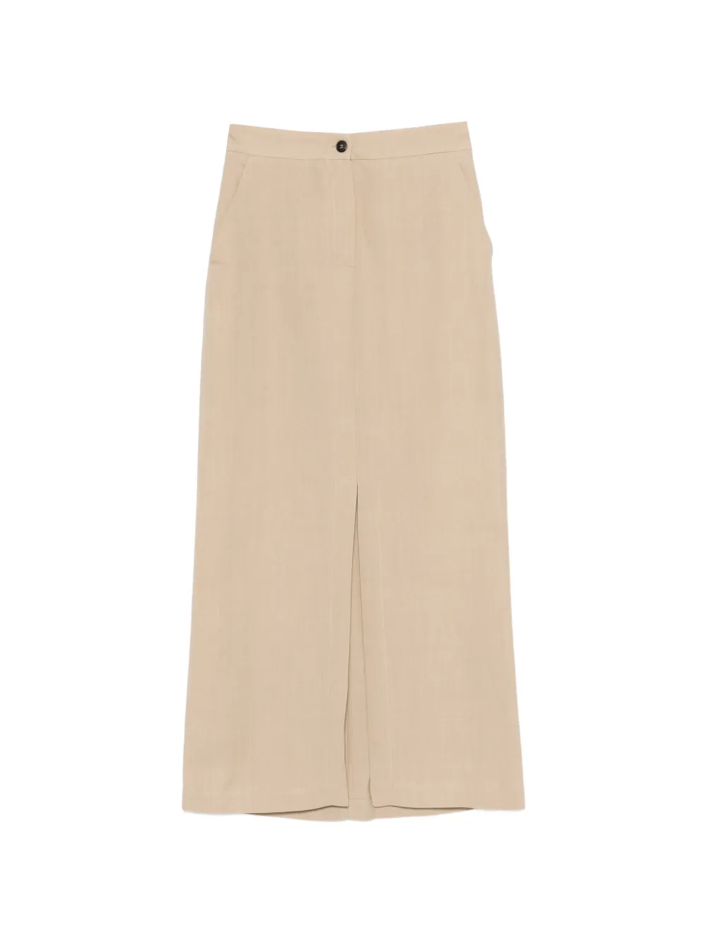 Antonelli Jamie button slit skirt - Toni neutri