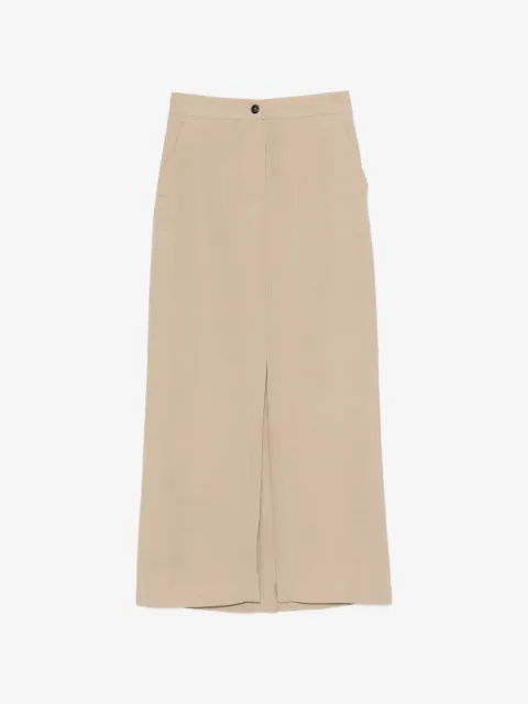 Antonelli Jamie button slit skirt
