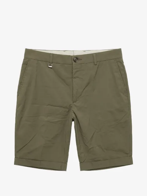 Tombolini turn-up hem bermuda shorts