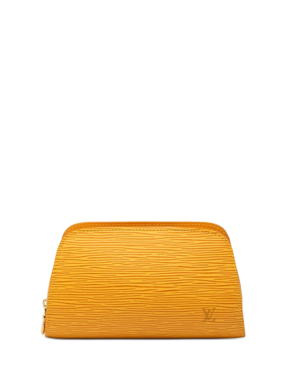 Louis Vuitton Pre-Owned 2002 Epi Dauphine PM pouch - Giallo