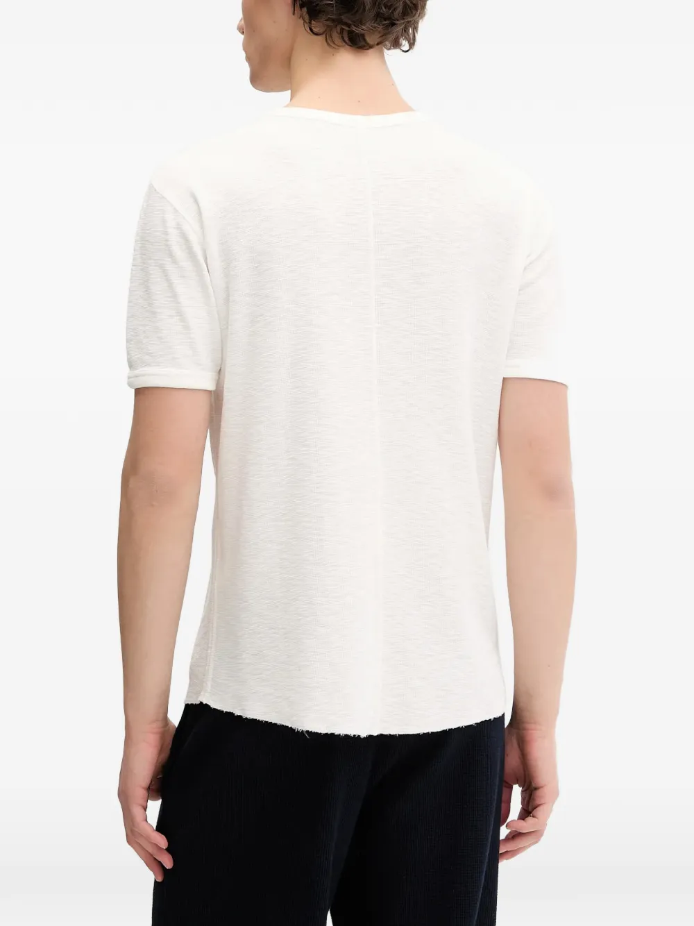 Sunflower T-shirt met franje afwerking Beige
