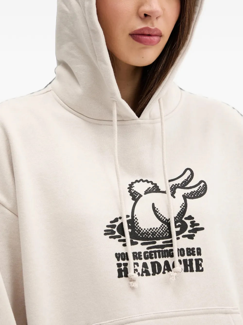 Vans printed hoodie Beige