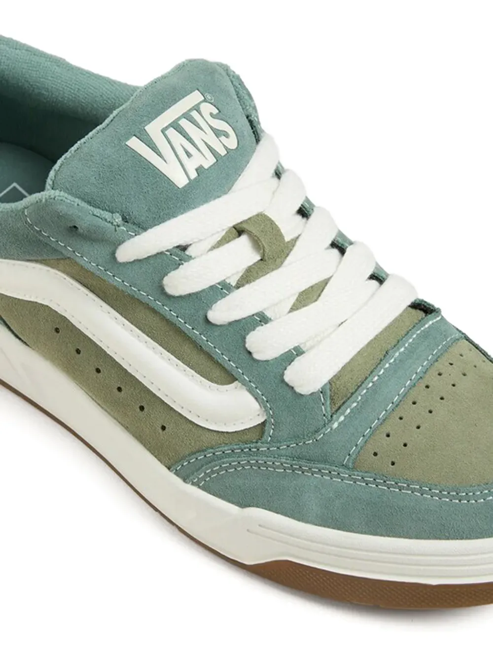 Vans Hylane suede panelled sneakers Groen