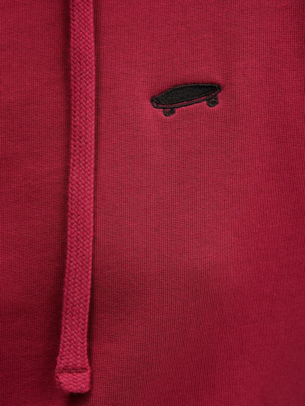Vans Hoodie met geborduurd logo Rood