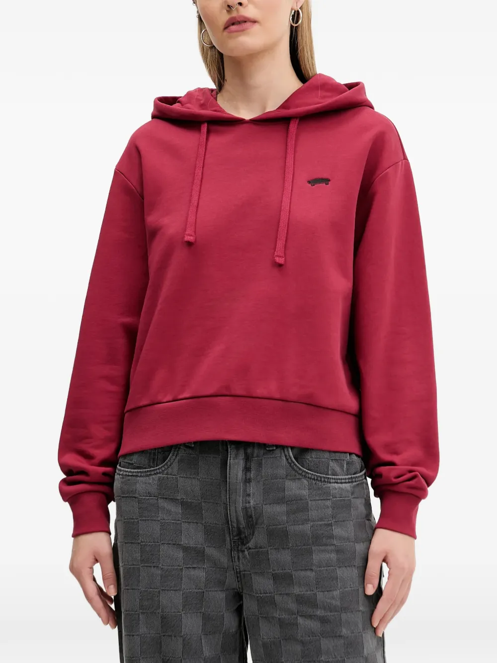 Vans logo-embroidered hoodie