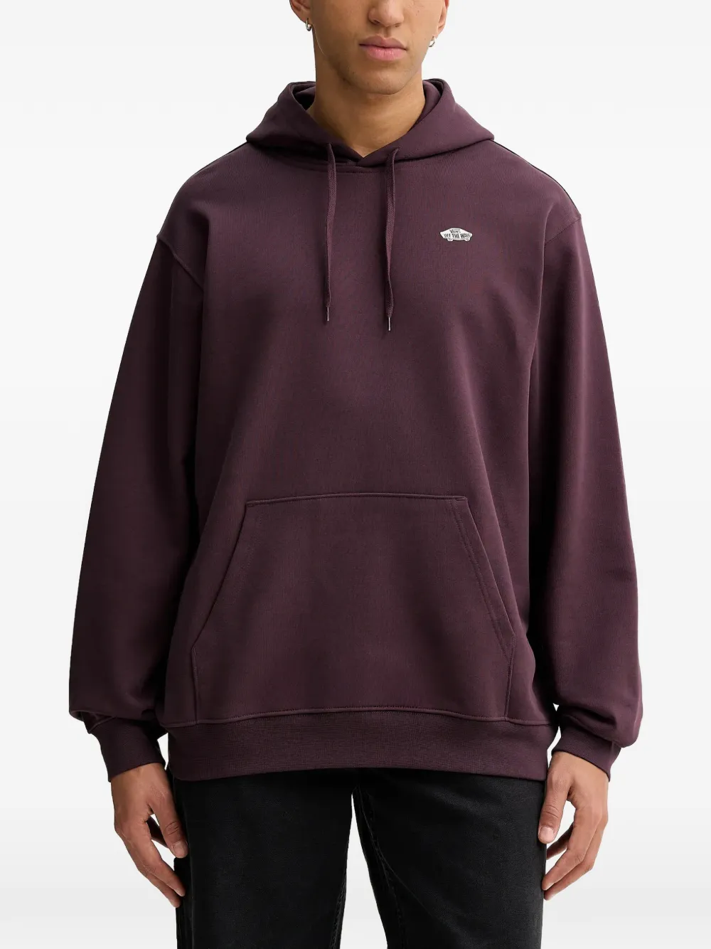 Vans logo-print cotton hoodie