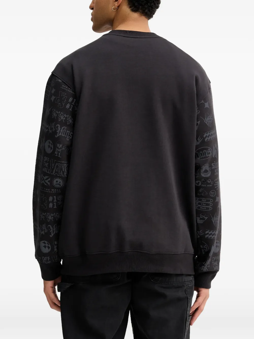 Vans Sweater met lange mouwen Zwart