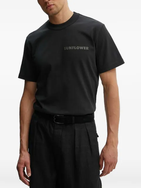 Sunflower logo-print T-shirt