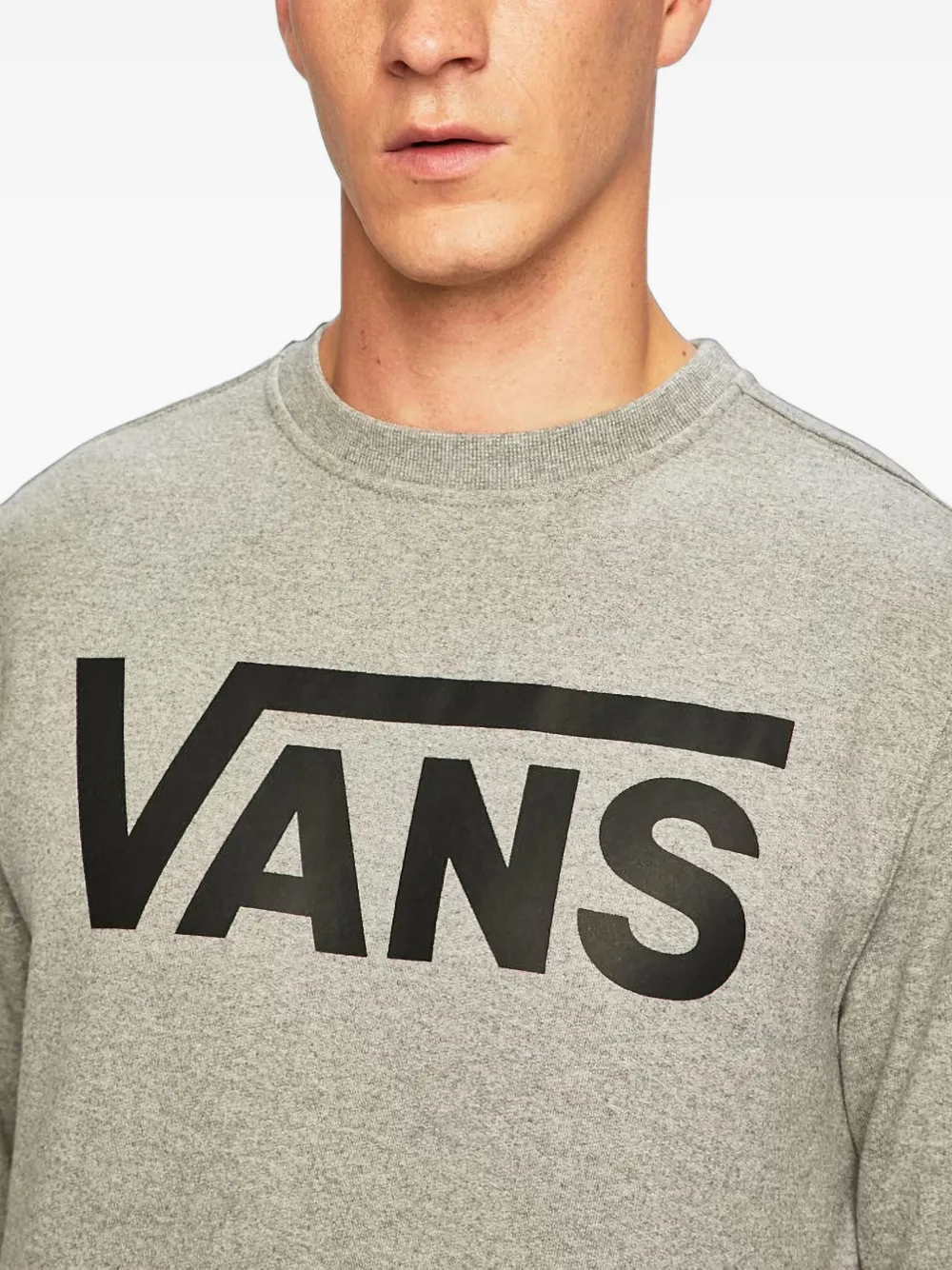 Vans logo-print sweater Grijs