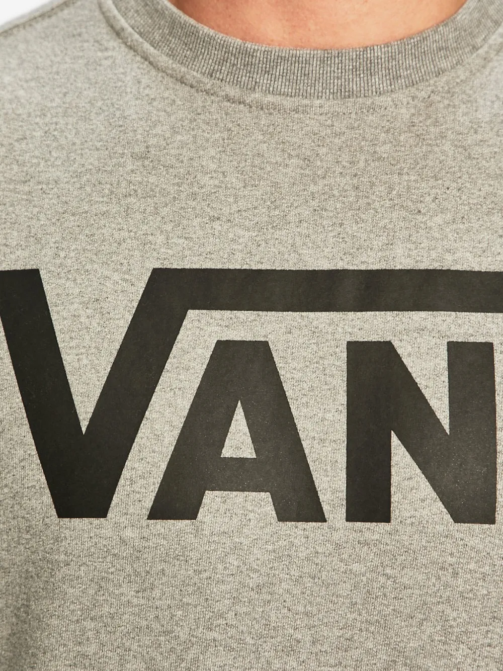 Vans logo-print sweater Grijs