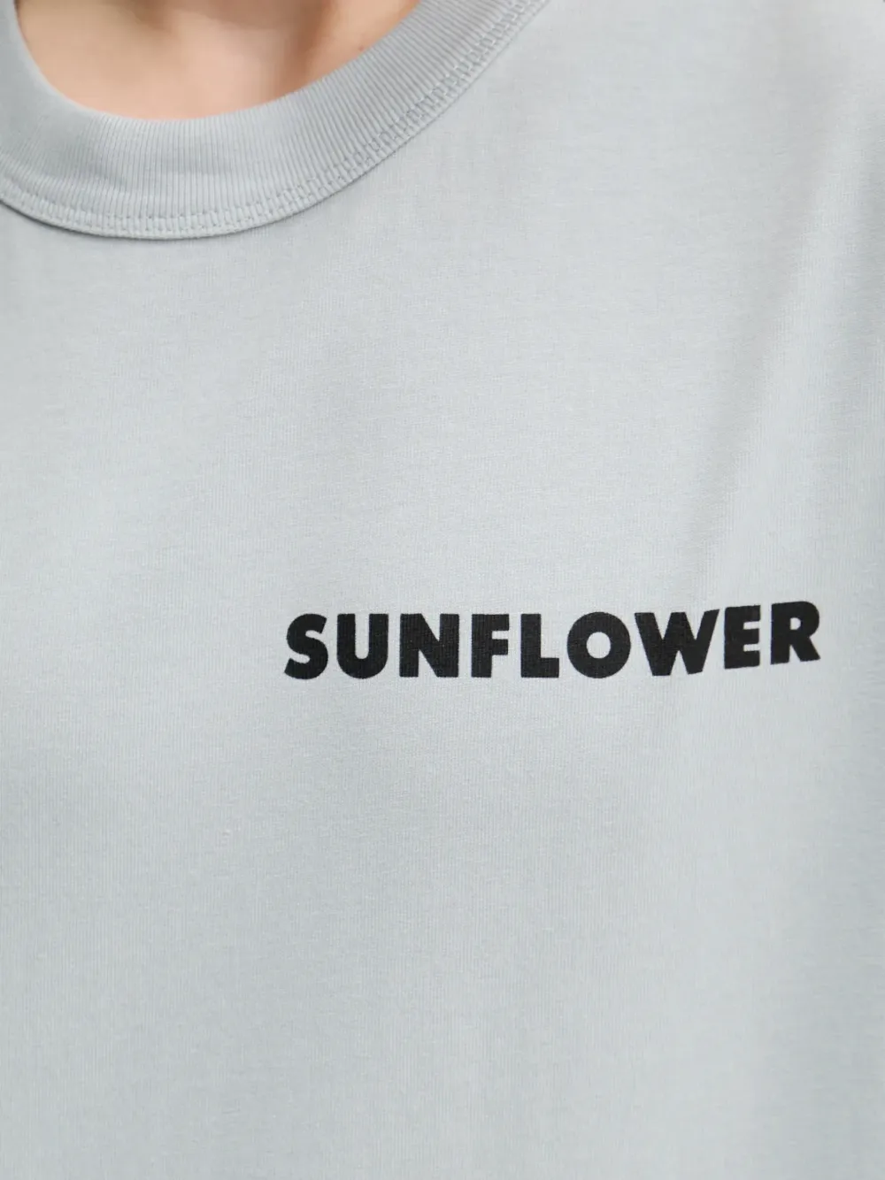 Sunflower logo-detail T-shirt Blauw