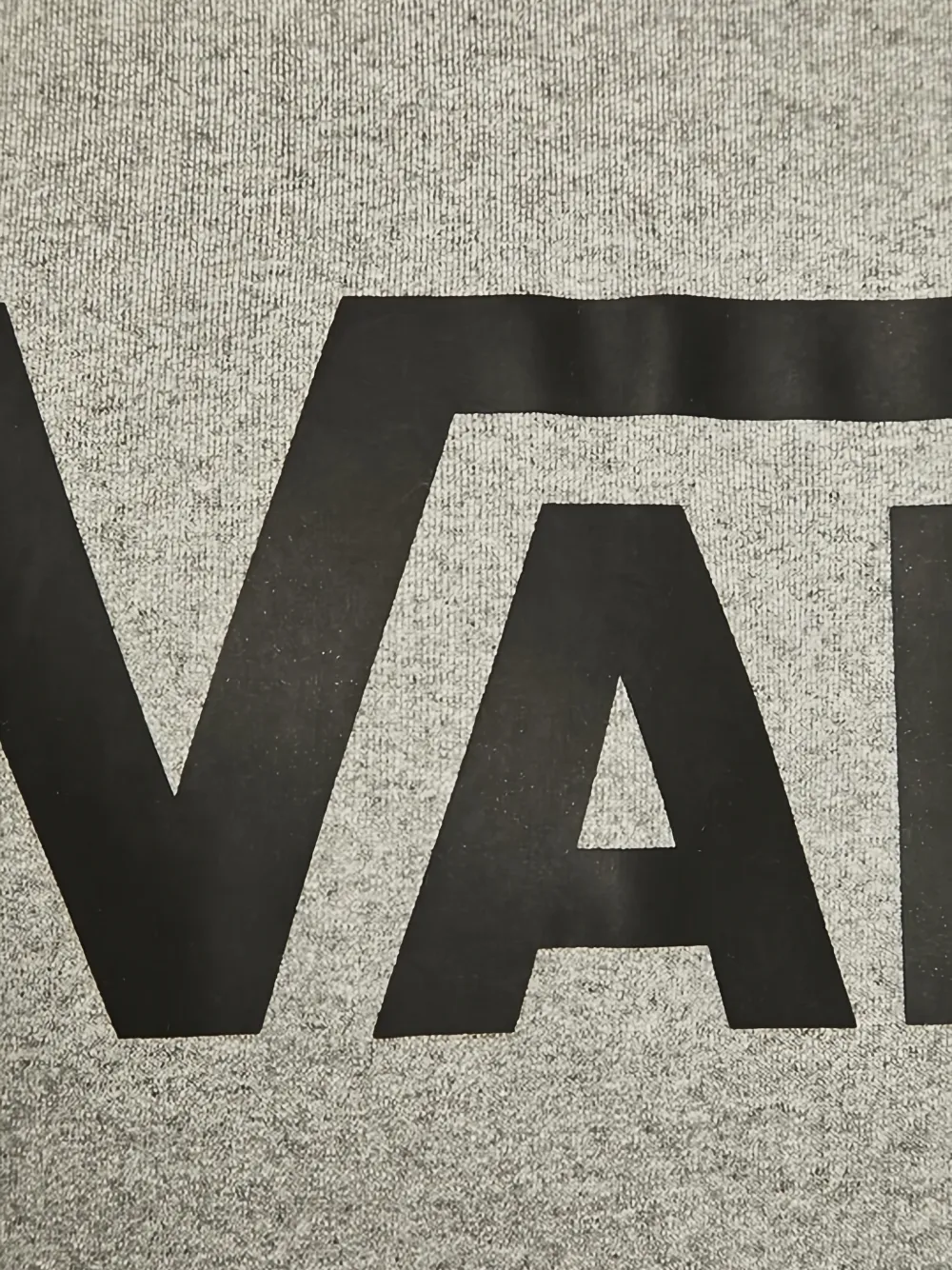 Vans Hoodie met logoprint en buidelzak Grijs