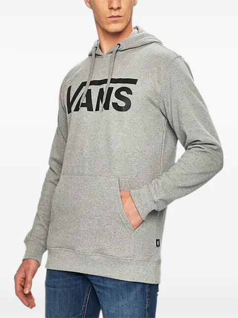 Vans logo-print kangaroo-pocket hoodie