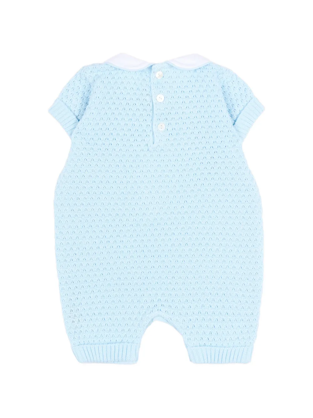Little Bear Romper met Peter Pan-kraag Blauw