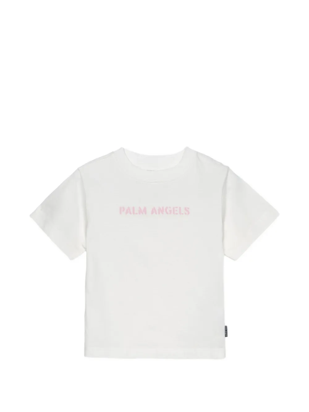 Palm Angels Kids logo-print T-shirt - Bianco