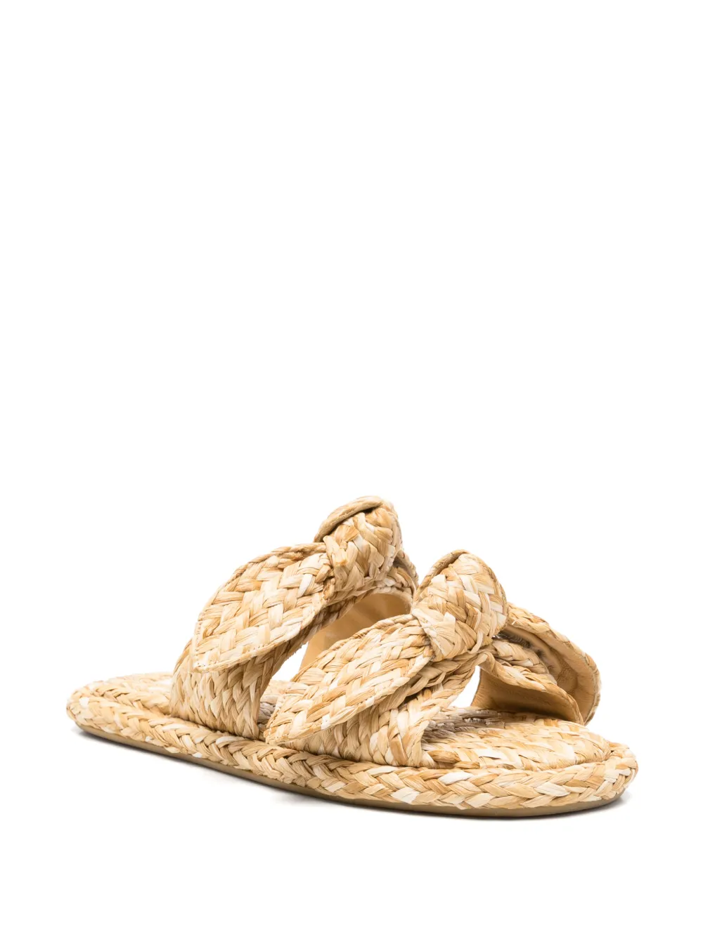 ZIMMERMANN Carousel sandalen met geknoopt detail Beige