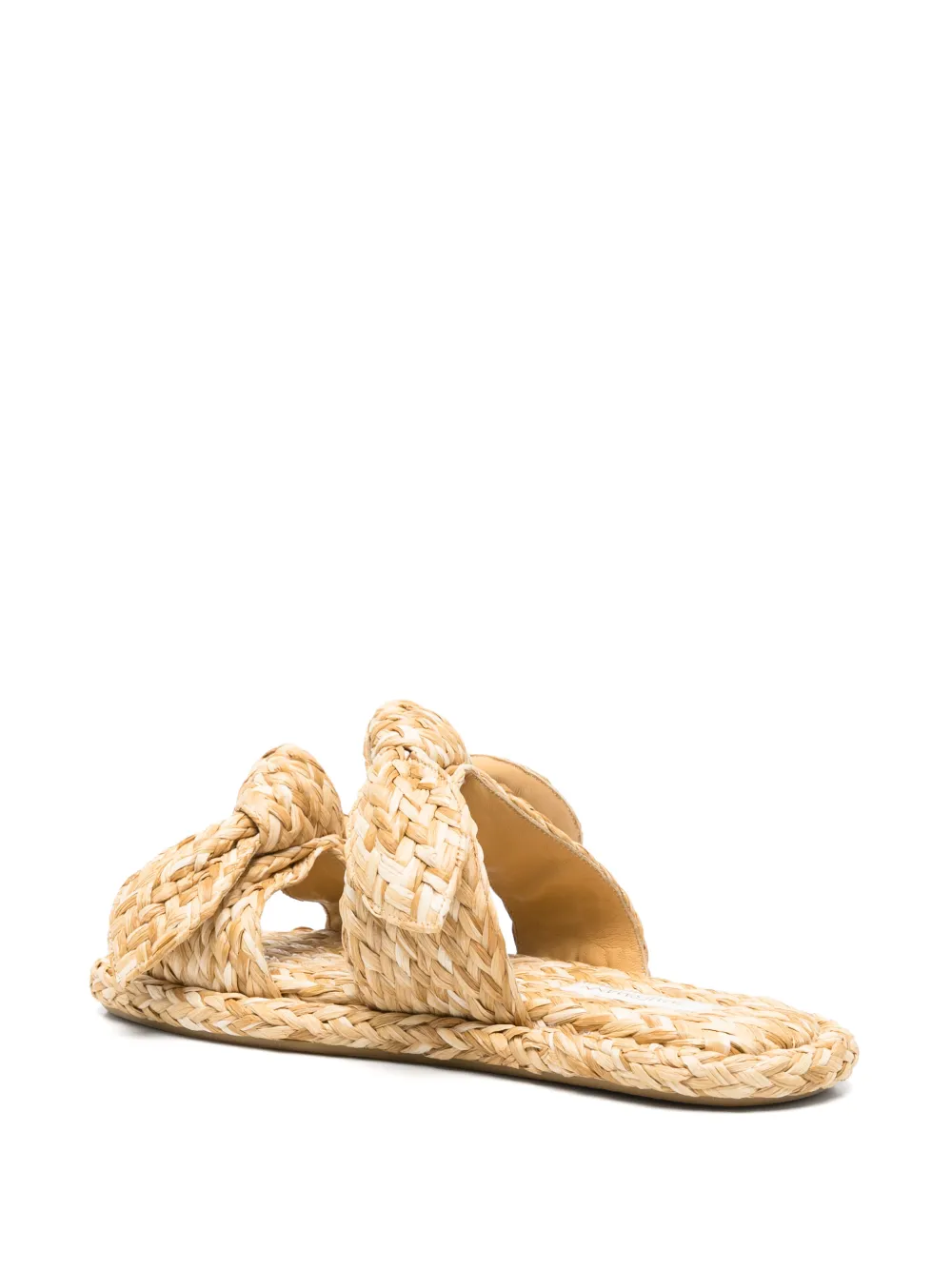 ZIMMERMANN Carousel sandalen met geknoopt detail Beige