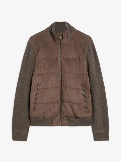 Pal Zileri zipped padded jacket