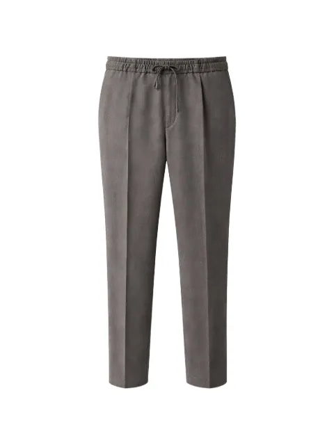 Pal Zileri drawstring-waistband pleated trousers